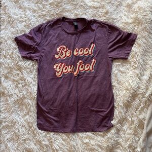 Gildan Maroon Short Sleeve Tee